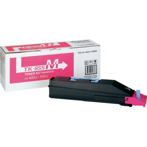 Toner Kyocera TK-855M, bíborvörös (magenta), eredeti