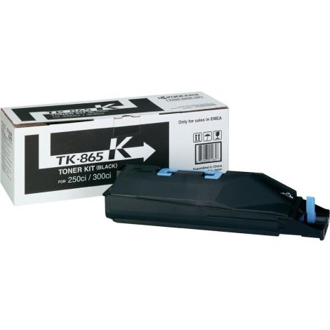 Toner Kyocera TK-865K, fekete (black), eredeti