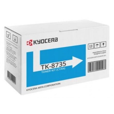 Toner Kyocera TK-8735C, 1T02XNCNL0, azúr (cyan), eredeti