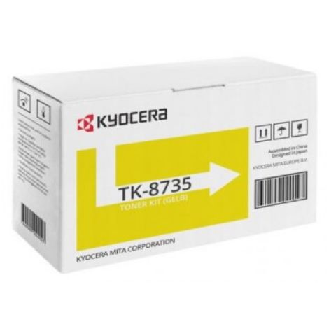 Toner Kyocera TK-8735Y, 1T02XNANL0, sárga (yellow), eredeti