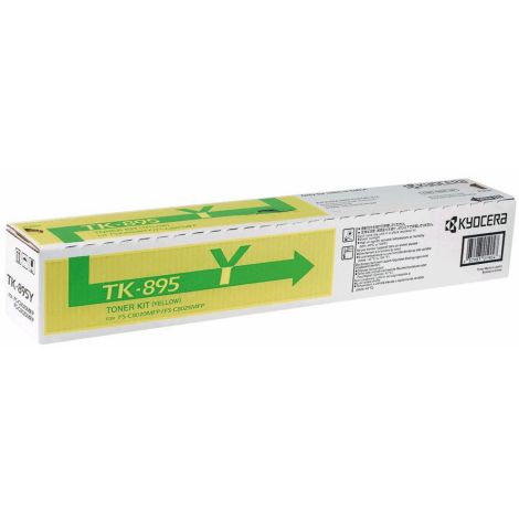 Toner Kyocera TK-895Y, sárga (yellow), eredeti