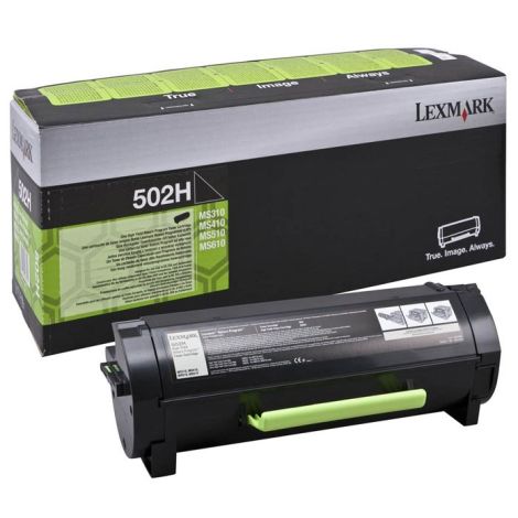 Toner Lexmark 502H, 50F2H00 (MS310, MS312, MS410, MS412, MS510, MS610), fekete (black), eredeti