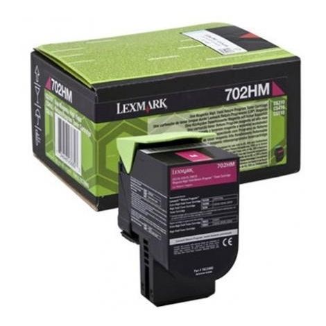 Toner Lexmark 702HM, 70C2HM0 (CS310, CS410, CS510), bíborvörös (magenta), eredeti