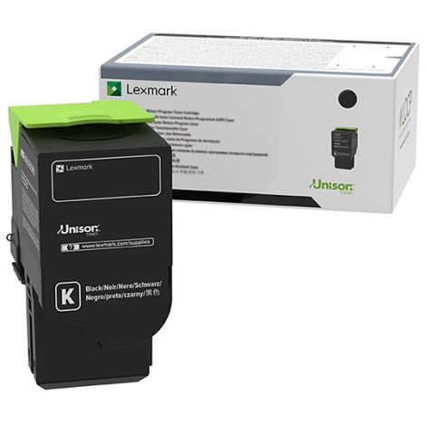 Toner Lexmark C240X10 (C2425, MC2425), fekete (black), eredeti