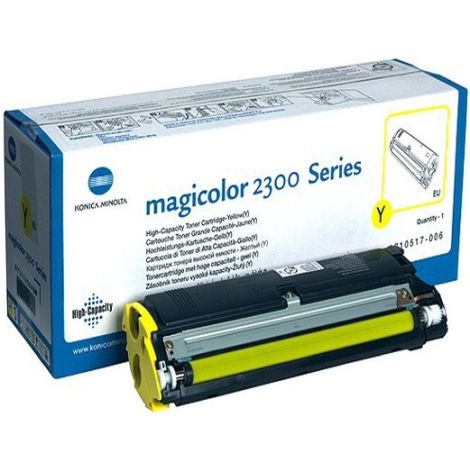 Toner Konica Minolta 4576315, 1710517002 (MagiColor 2300, 2350), sárga (yellow), eredeti