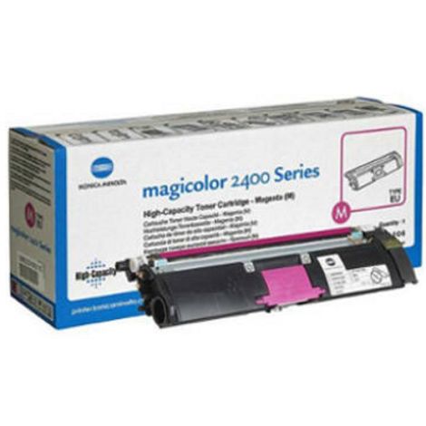 Toner Konica Minolta A00W232, 1710589006 (MagiColor 2400, 2500), bíborvörös (magenta), eredeti