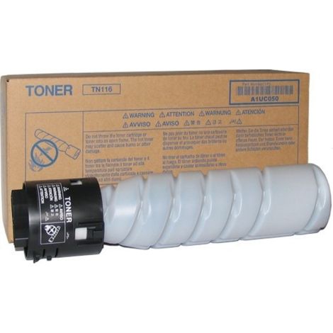 Toner Konica Minolta TN116, A1UC050, kettős csomagolás, fekete (black), eredeti