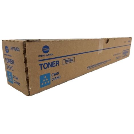 Toner Konica Minolta TN216C, A11G451, azúr (cyan), eredeti