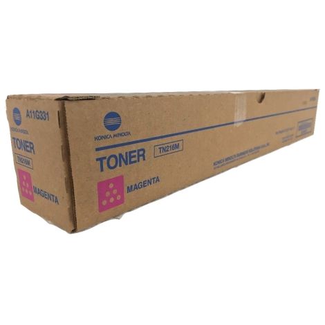 Toner Konica Minolta TN216M, A11G351, bíborvörös (magenta), eredeti