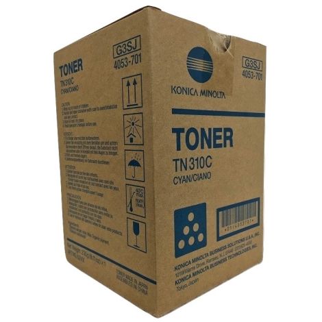 Toner Konica Minolta TN310C, 4053703 (C350, C351, C450), azúr (cyan), eredeti