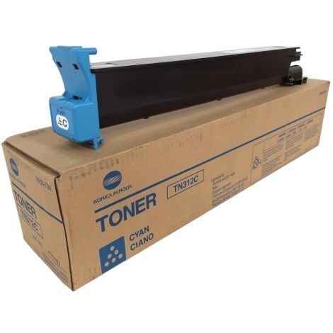 Toner Konica Minolta TN312C, 8938708, azúr (cyan), eredeti