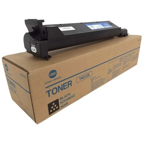 Toner Konica Minolta TN312K, 8938705, fekete (black), eredeti