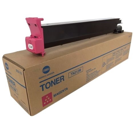 Toner Konica Minolta TN312M, 8938707, bíborvörös (magenta), eredeti