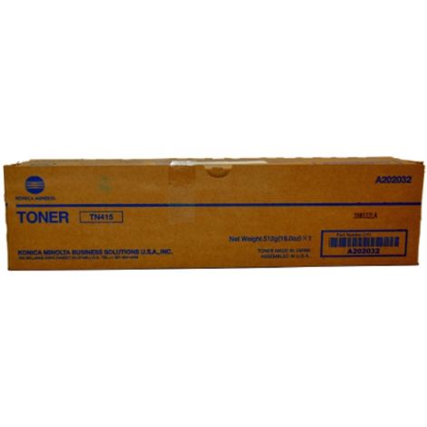 Toner Konica Minolta TN415, A202052, fekete (black), eredeti