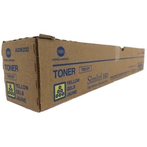 Toner Konica Minolta TN512Y, A33K252, sárga (yellow), eredeti