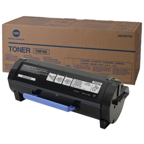 Toner Konica Minolta TNP46, A6VK01W, fekete (black), eredeti