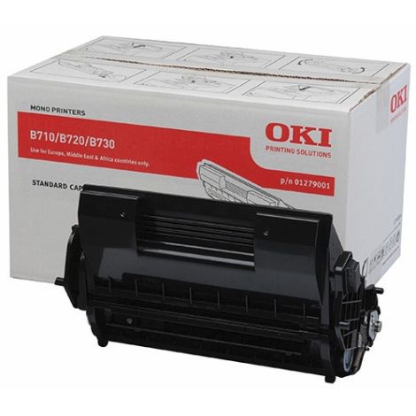 Toner OKI 01279001 (B710, B720, B730), fekete (black), eredeti