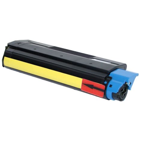 Toner OKI 42127405 (Type C6, C5100, C5200, C5300, C5400), sárga (yellow), alternatív