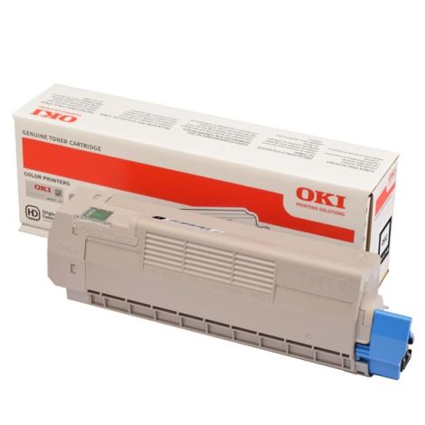 Toner OKI 46507508, C612, fekete (black), eredeti