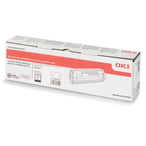 Toner OKI 46861308, C834, C844, fekete (black), eredeti