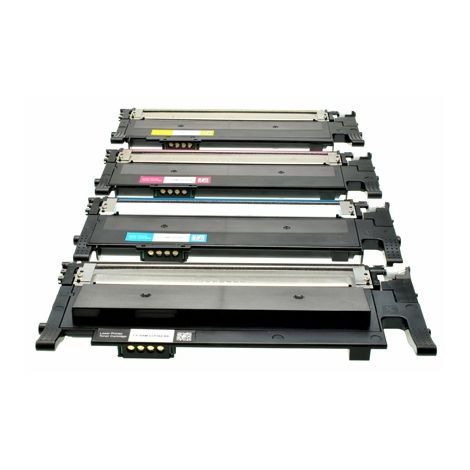 Toner Samsung CLT-P406C, CMYK, négyes csomagolás, többszínű, alternatív