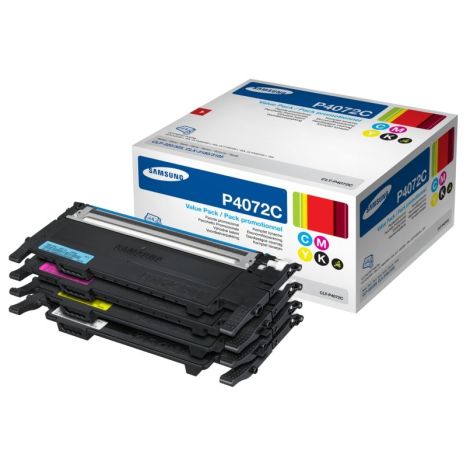 Toner Samsung CLT-P4072C, CMYK, négyes csomagolás, többszínű, eredeti