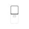 {Samsung Transparent hátlap a Flip 6 Transparenthez EF-QF741CTEGWW}