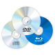 Adathordozók (CD, DVD, Blue-ray)